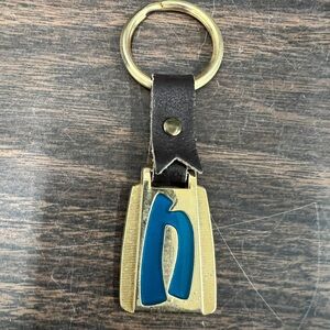 Stylish Gold and Blue Key Holder